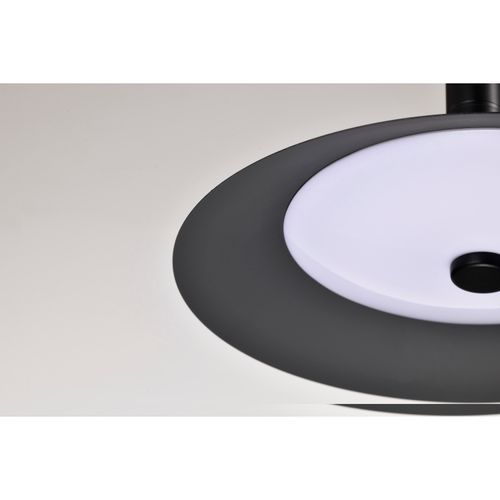 Main product image of Corrine 10 Inch LED Pendant Matte Black 3K/4K/5K CCT Selectable