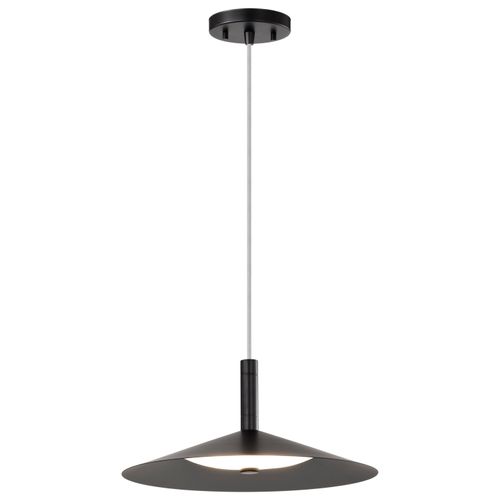 Main product image of Corrine 14 Inch LED Pendant Matte Black 3K/4K/5K CCT Selectable