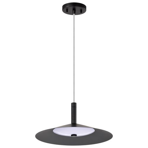 Main product image of Corrine 14 Inch LED Pendant Matte Black 3K/4K/5K CCT Selectable