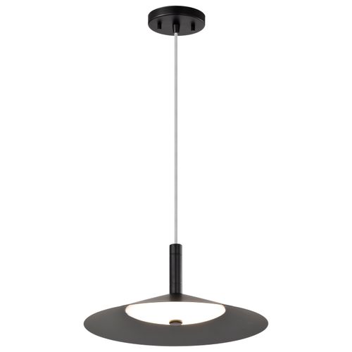 Main product image of Corrine 14 Inch LED Pendant Matte Black 3K/4K/5K CCT Selectable