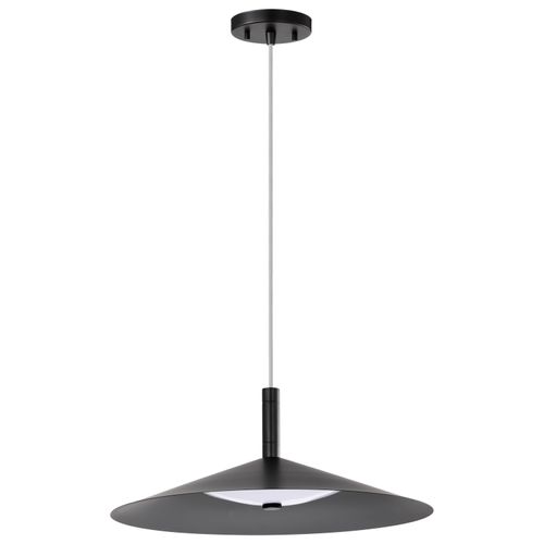 Main product image of Corrine 18 Inch LED Pendant Matte Black 3K/4K/5K CCT Selectable