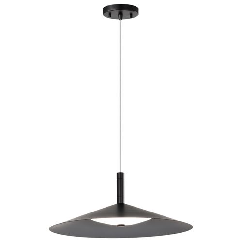 Main product image of Corrine 18 Inch LED Pendant Matte Black 3K/4K/5K CCT Selectable