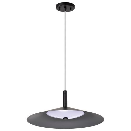 Main product image of Corrine 18 Inch LED Pendant Matte Black 3K/4K/5K CCT Selectable