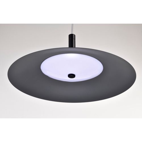 Main product image of Corrine 18 Inch LED Pendant Matte Black 3K/4K/5K CCT Selectable