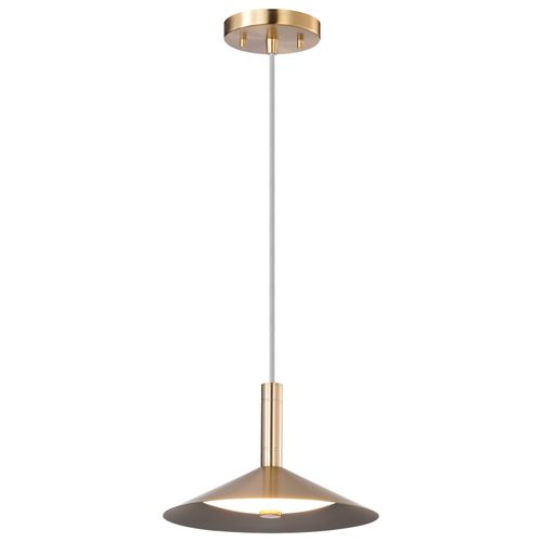 Main product image of Corrine 10 Inch LED Pendant Burnished Brass 3K/4K/5K CCT Selectable