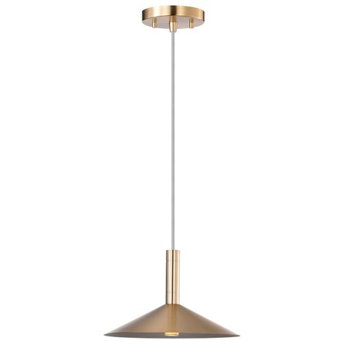 Main product image of Corrine 10 Inch LED Pendant Burnished Brass 3K/4K/5K CCT Selectable