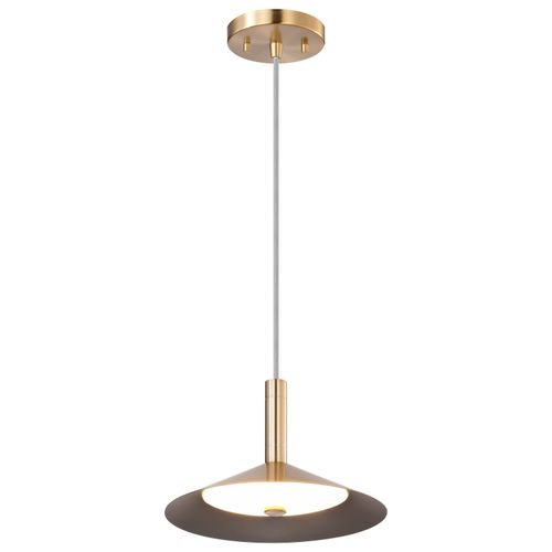 Main product image of Corrine 10 Inch LED Pendant Burnished Brass 3K/4K/5K CCT Selectable