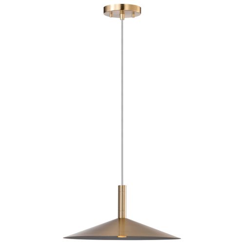 Main product image of Corrine 14 Inch LED Pendant Burnished Brass 3K/4K/5K CCT Selectable