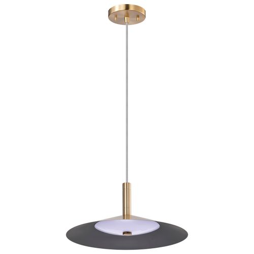 Main product image of Corrine 14 Inch LED Pendant Burnished Brass 3K/4K/5K CCT Selectable