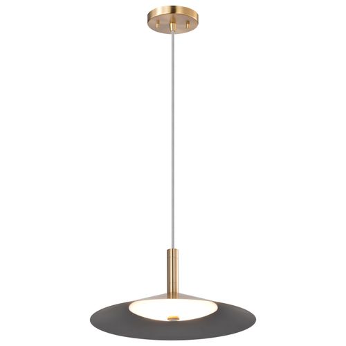 Main product image of Corrine 14 Inch LED Pendant Burnished Brass 3K/4K/5K CCT Selectable