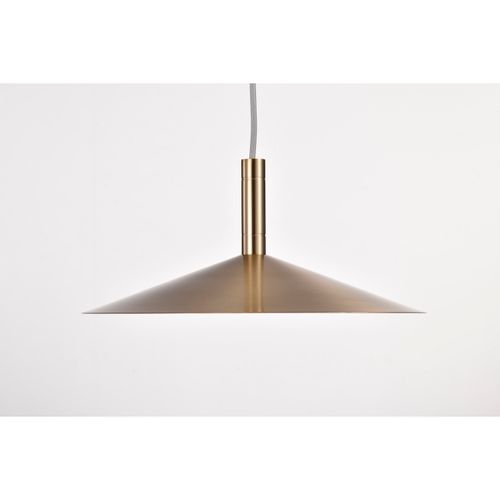 Main product image of Corrine 14 Inch LED Pendant Burnished Brass 3K/4K/5K CCT Selectable