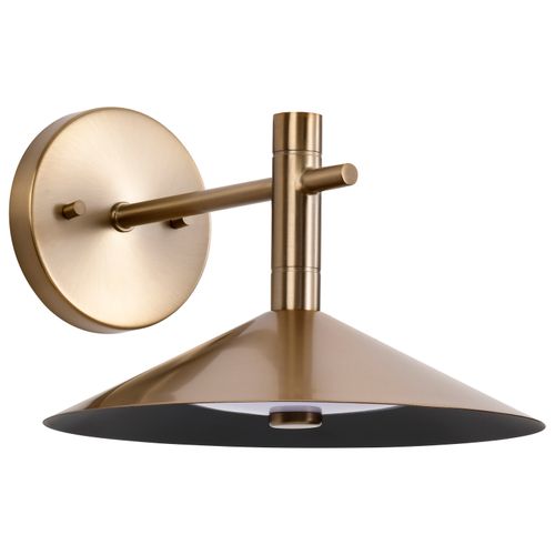 Main product image of Corrine 10 Inch LED Wall Sconce Burnished Brass 3K/4K/5K CCT Selectable