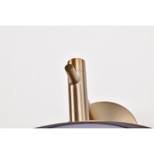Main product image of Corrine 10 Inch LED Wall Sconce Burnished Brass 3K/4K/5K CCT Selectable