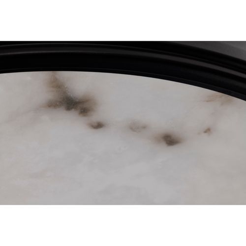 Main product image of Kendall 14 Inch LED Flush Mount Matte Black w/ Alabaster Glass