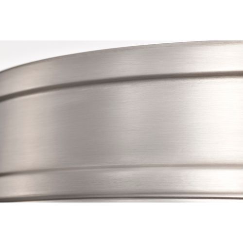 Main product image of Kendall 14 Inch LED Flush Mount Brushed Nickel w/ Alabaster Glass