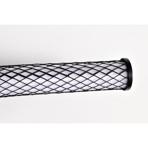 Main product image of Kingsport 20 Inch LED Vanity Matte Black Acrylic Lens