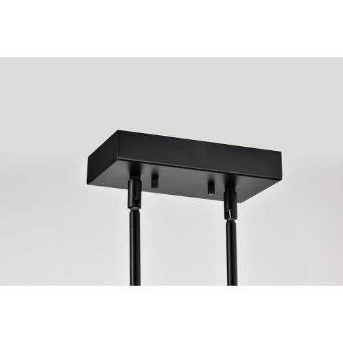 Main product image of Kingsport 44 Inch LED Island Pendant Matte Black Acrylic Lens