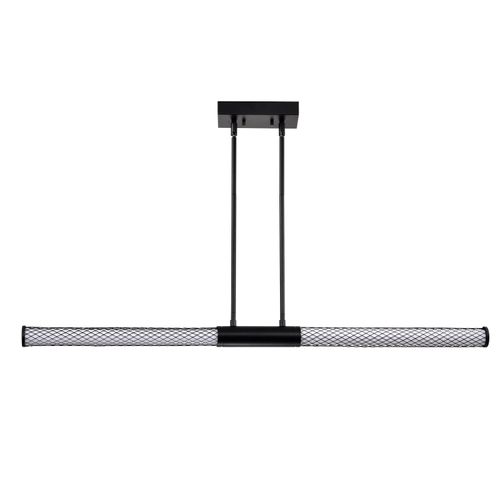 Main product image of Kingsport 44 Inch LED Island Pendant Matte Black Acrylic Lens