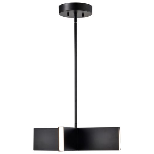 Main product image of Blaine 16 Inch LED Pendant Matte Black Acrylic Lens