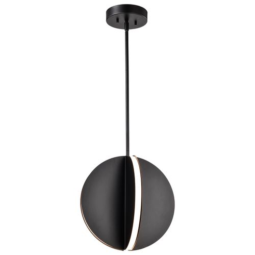 Main product image of Blaine 13 Inch LED Pendant Matte Black Acrylic Lens