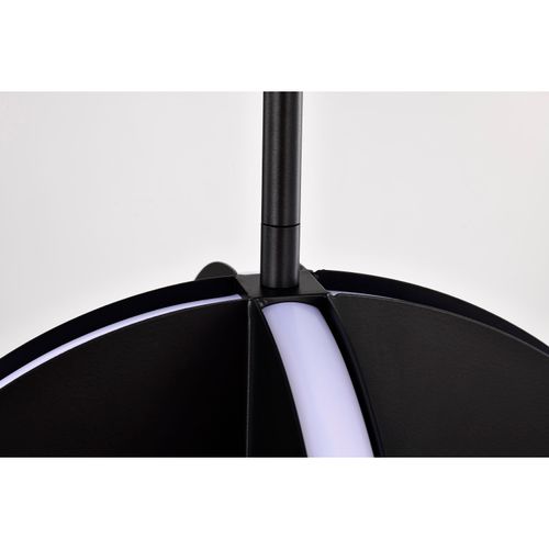 Main product image of Blaine 13 Inch LED Pendant Matte Black Acrylic Lens