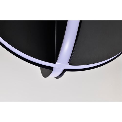 Main product image of Blaine 13 Inch LED Pendant Matte Black Acrylic Lens