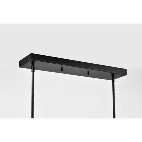 Main product image of Blaine 38 Inch LED Island Pendant Matte Black Acrylic Lens