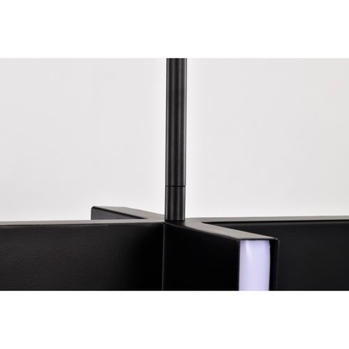 Main product image of Blaine 38 Inch LED Island Pendant Matte Black Acrylic Lens