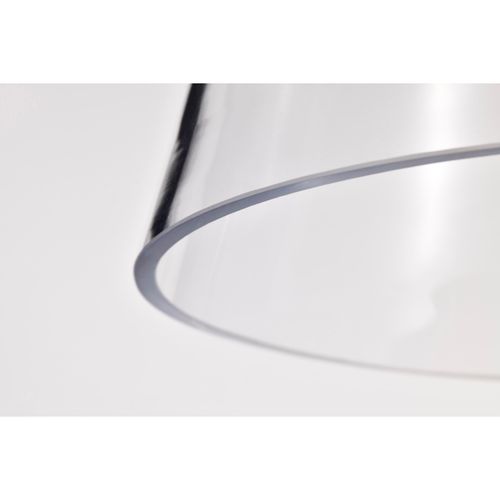 Main product image of Aura 12 Inch LED Pendant Brushed Nickel K9 Bubble Crystal 3000K CCT