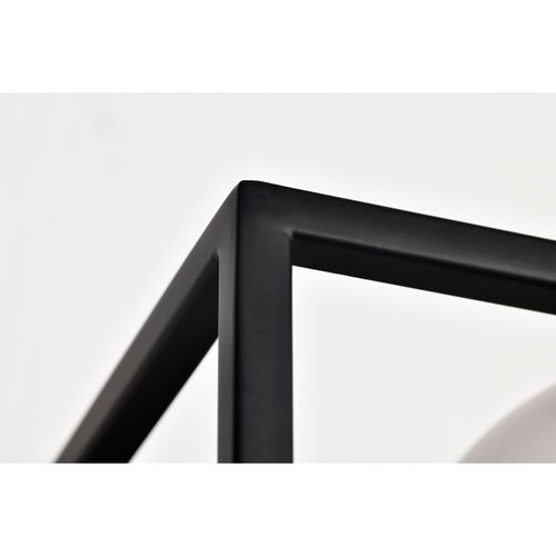 Main product image of Jenkins 32 Inch 4 Light LED Vanity Matte Black w/ Frosted Glass