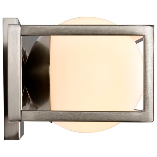 Main product image of Jenkins 16 Inch 2 Light LED Vanity Brushed Nickel w/ Frosted Glass