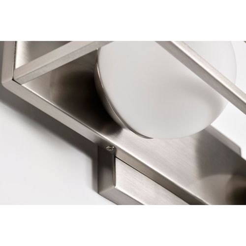 Main product image of Jenkins 16 Inch 2 Light LED Vanity Brushed Nickel w/ Frosted Glass