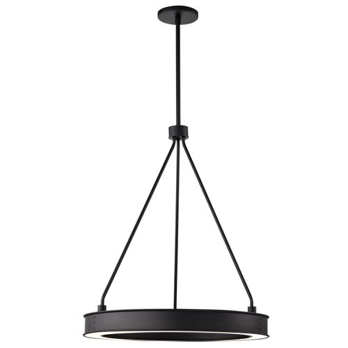 Main product image of Longford 20 Inch LED Pendant Textured Black Acrylic Lens