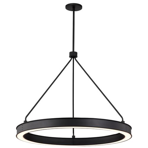 Main product image of Longford 30 Inch LED Pendant Textured Black Acrylic Lens