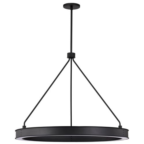 Main product image of Longford 30 Inch LED Pendant Textured Black Acrylic Lens