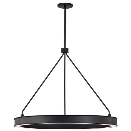 Main product image of Longford 30 Inch LED Pendant Textured Black Acrylic Lens