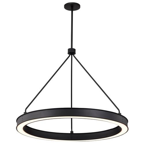 Main product image of Longford 30 Inch LED Pendant Textured Black Acrylic Lens