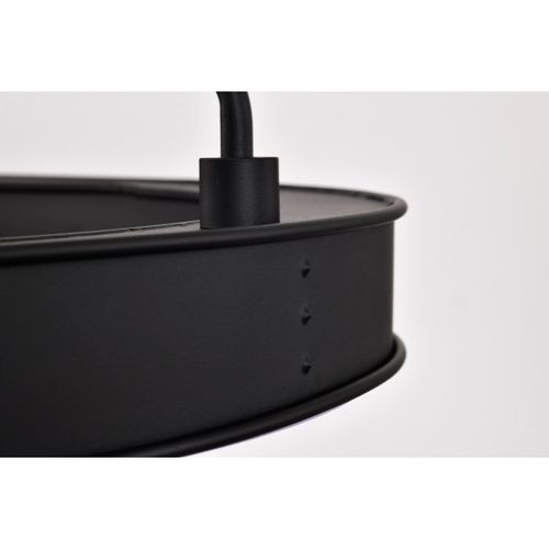 Main product image of Longford 30 Inch LED Pendant Textured Black Acrylic Lens