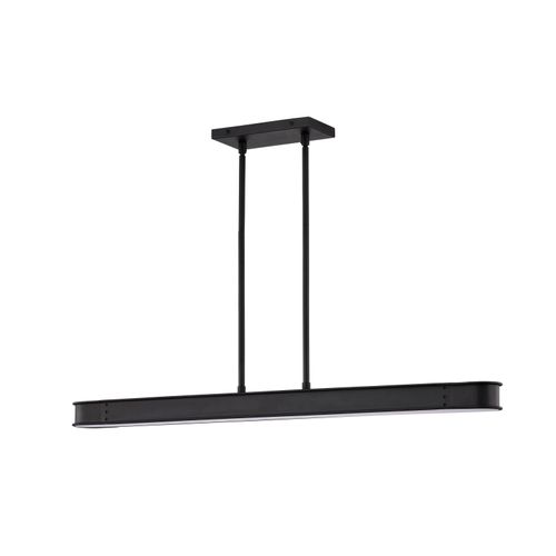 Main product image of Longford 36 Inch LED Island Pendant Textured Black Acrylic Lens