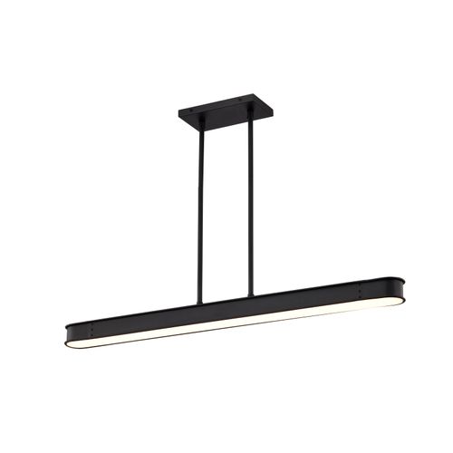 Main product image of Longford 36 Inch LED Island Pendant Textured Black Acrylic Lens