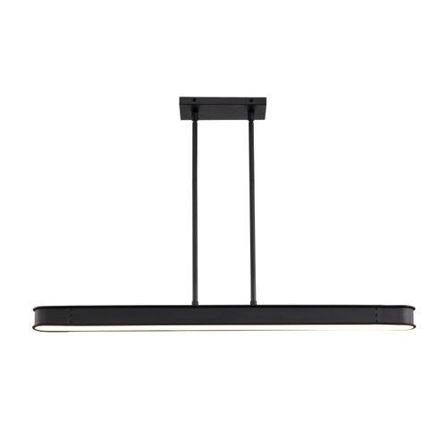Main product image of Longford 36 Inch LED Island Pendant Textured Black Acrylic Lens