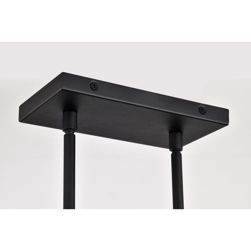 Main product image of Longford 36 Inch LED Island Pendant Textured Black Acrylic Lens