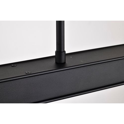 Main product image of Longford 36 Inch LED Island Pendant Textured Black Acrylic Lens