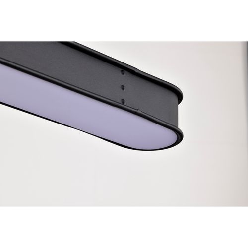 Main product image of Longford 36 Inch LED Island Pendant Textured Black Acrylic Lens