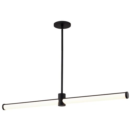 Main product image of Bowman 36 Inch LED Island Pendant Matte Black Acrylic Lens