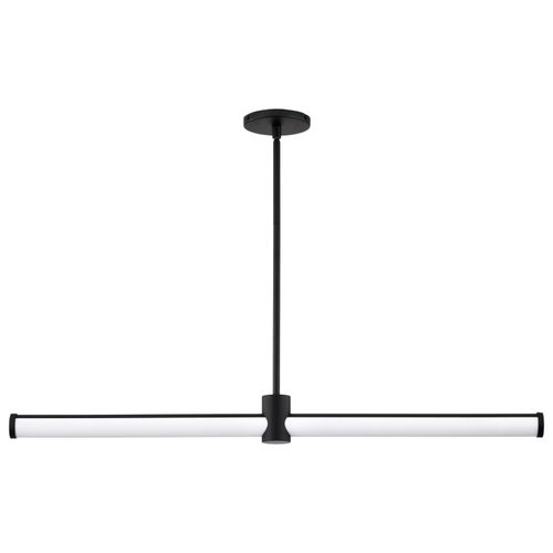 Main product image of Bowman 36 Inch LED Island Pendant Matte Black Acrylic Lens