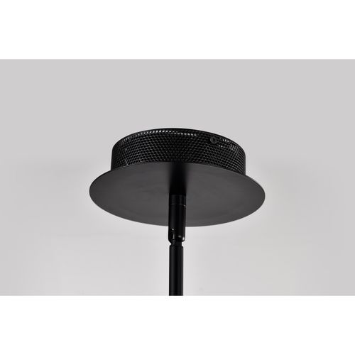 Main product image of Sedona 28 Inch 6 Light LED Chandelier Matte Black Silk Screened Acrylic Lens