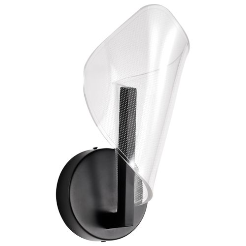 Main product image of Sedona 13 Inch LED Sconce Matte Black Silk Screened Acrylic Lens