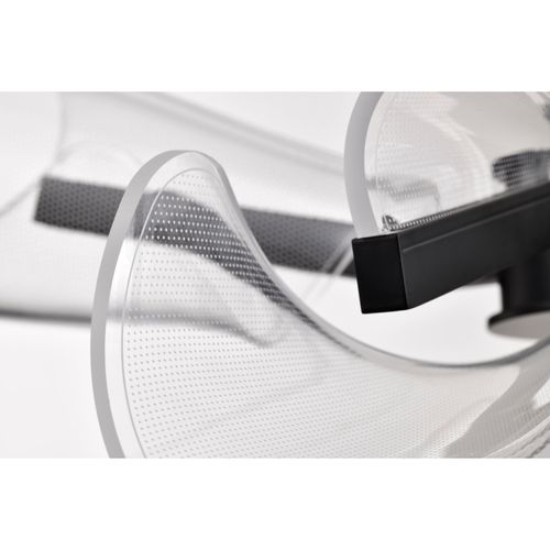 Main product image of Sedona 27 Inch 4 Light LED Chandelier Matte Black Silk Screened Acrylic Lens