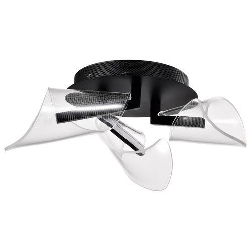 Main product image of Sedona 22 Inch LED Flush Mount Matte Black Silk Screened Acrylic Lens